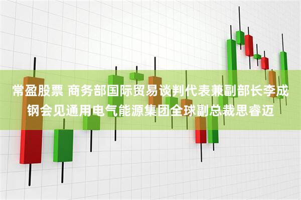 常盈股票 商务部国际贸易谈判代表兼副部长李成钢会见通用电气能源集团全球副总裁思睿迈